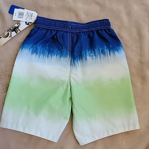 STAR WARS WHITE, BLUE AND GREEN "THE CHILD" SWIM TRUNKS, SIZE L (7) - NEW! - Picture 4 of 4